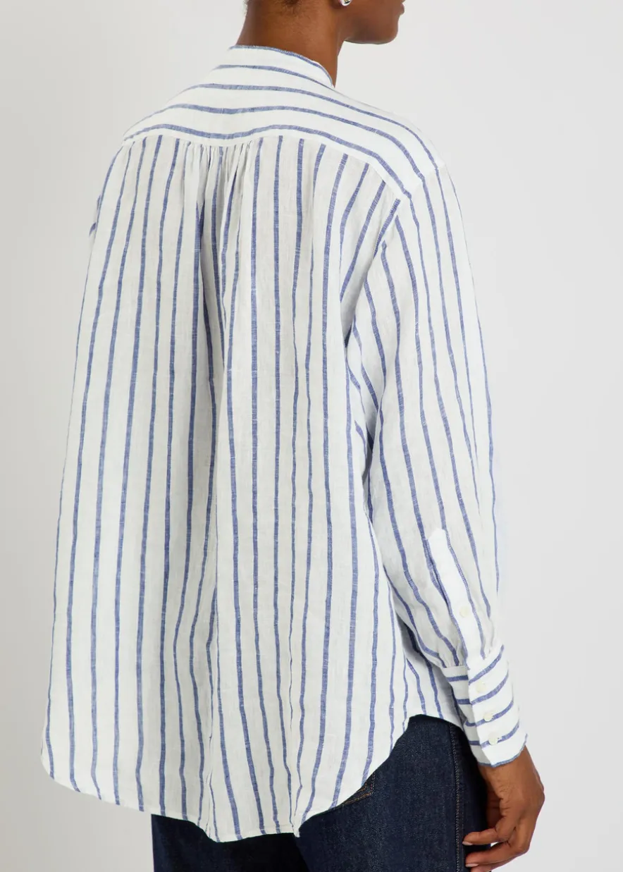 Striped linen shirt