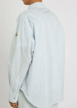 Striped shell shirt