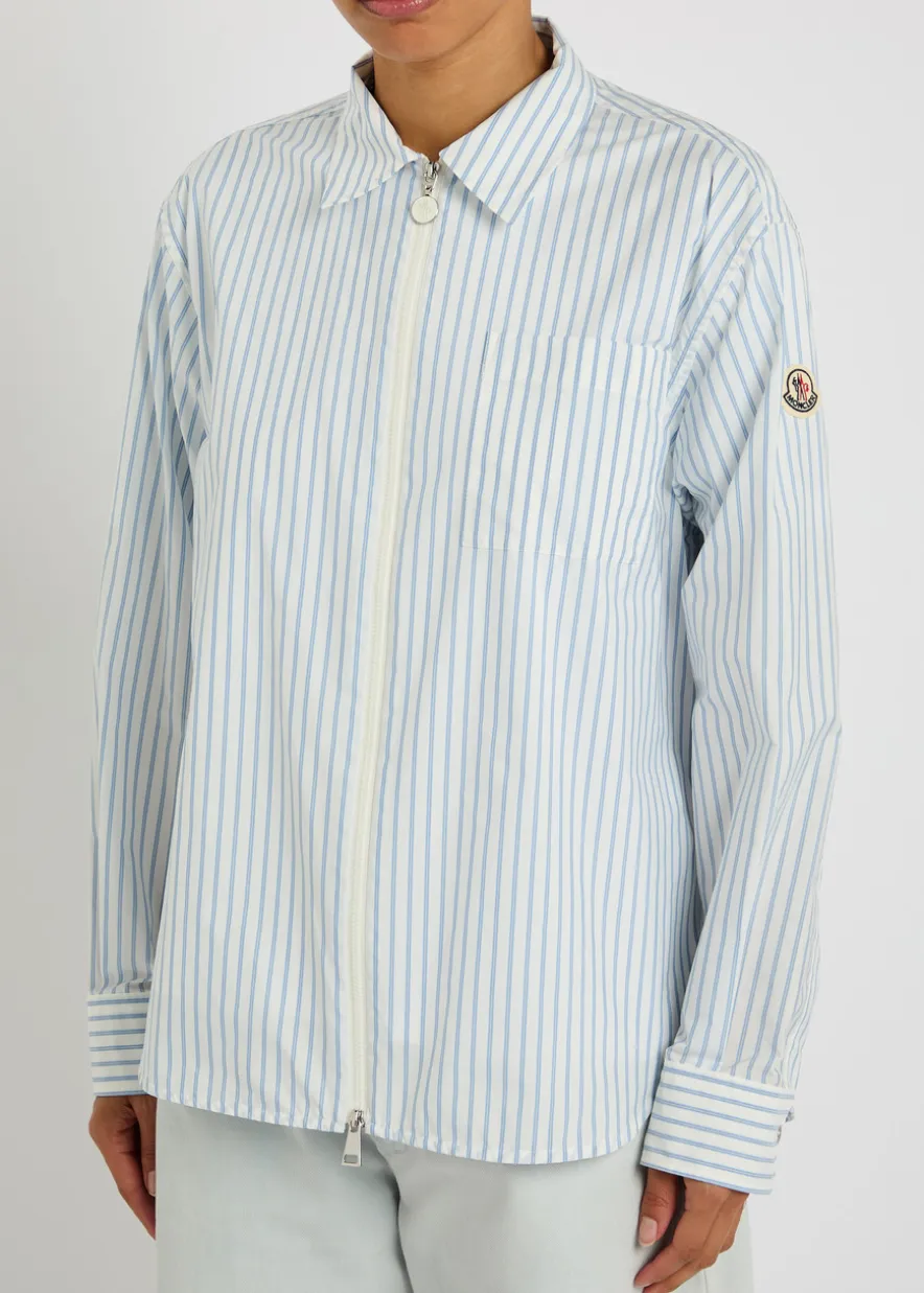 Striped shell shirt