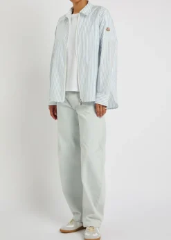 Striped shell shirt