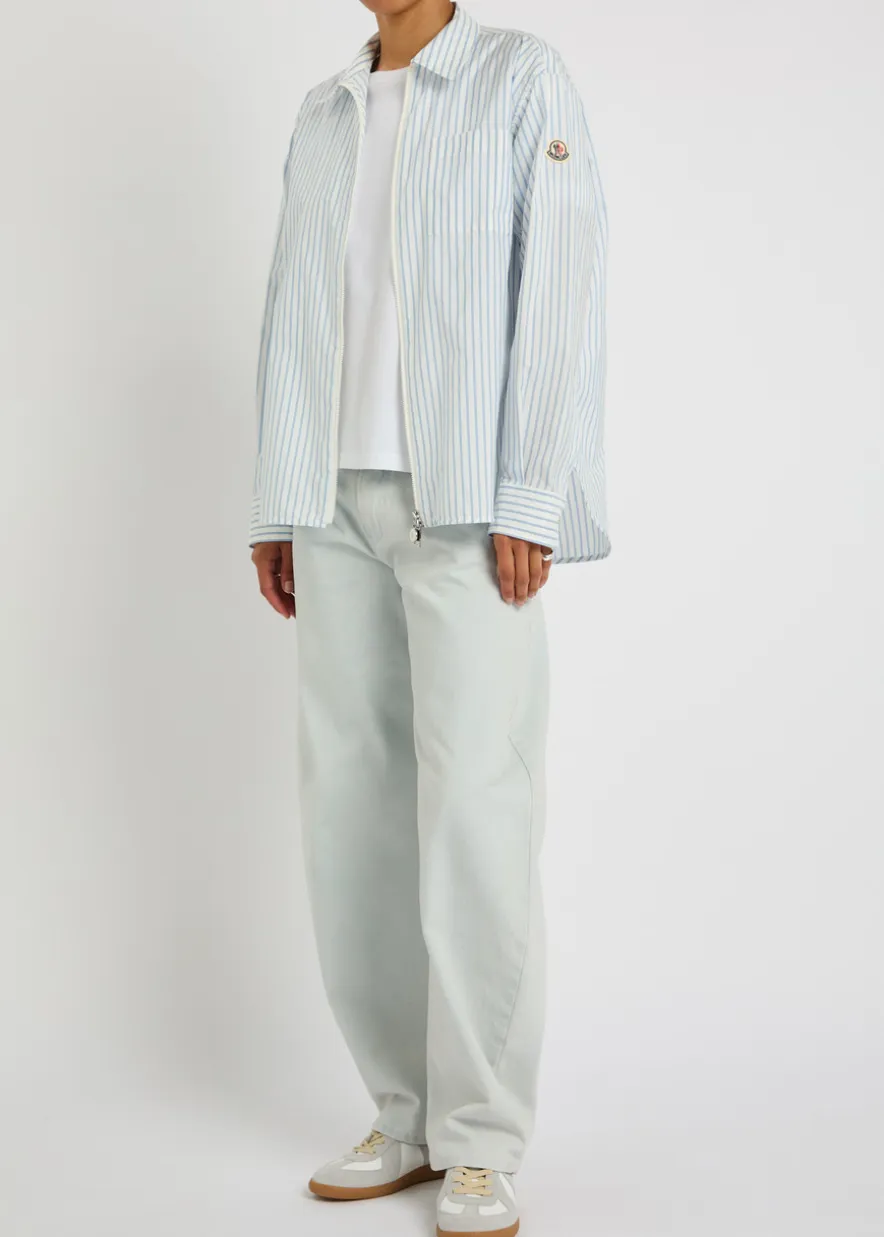 Striped shell shirt