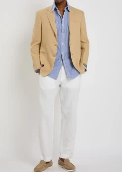 Striped stretch-cotton shirt