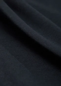 Striped trims cotton polo shirt