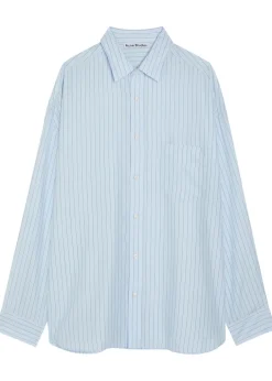 Striped woven shirt
