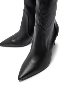 Stuart Power 75 leather mid-calf boots