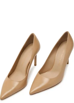Stuart Power 85 leather pumps