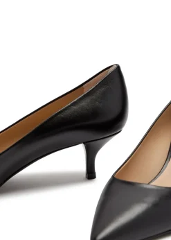 Stuart Power 50 leather pumps