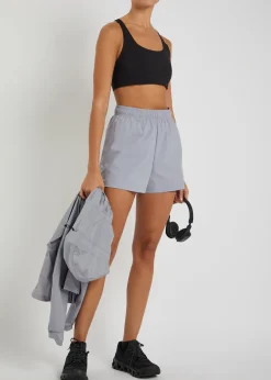 Studio stretch-jersey bra top