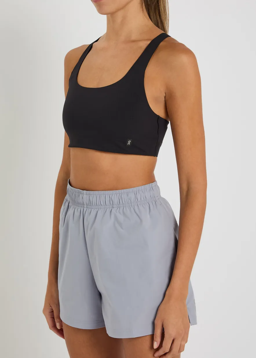 Studio stretch-jersey bra top