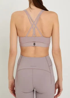 Studio stretch-jersey bra top