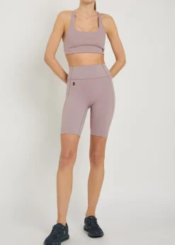 Studio stretch-jersey bra top