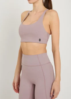 Studio stretch-jersey bra top