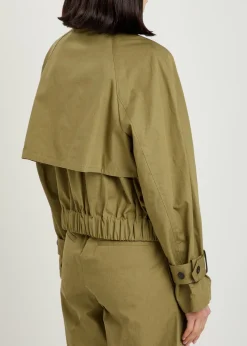Suber cotton trench jacket