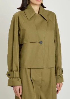 Suber cotton trench jacket