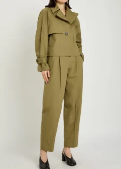 Suber cotton trench jacket