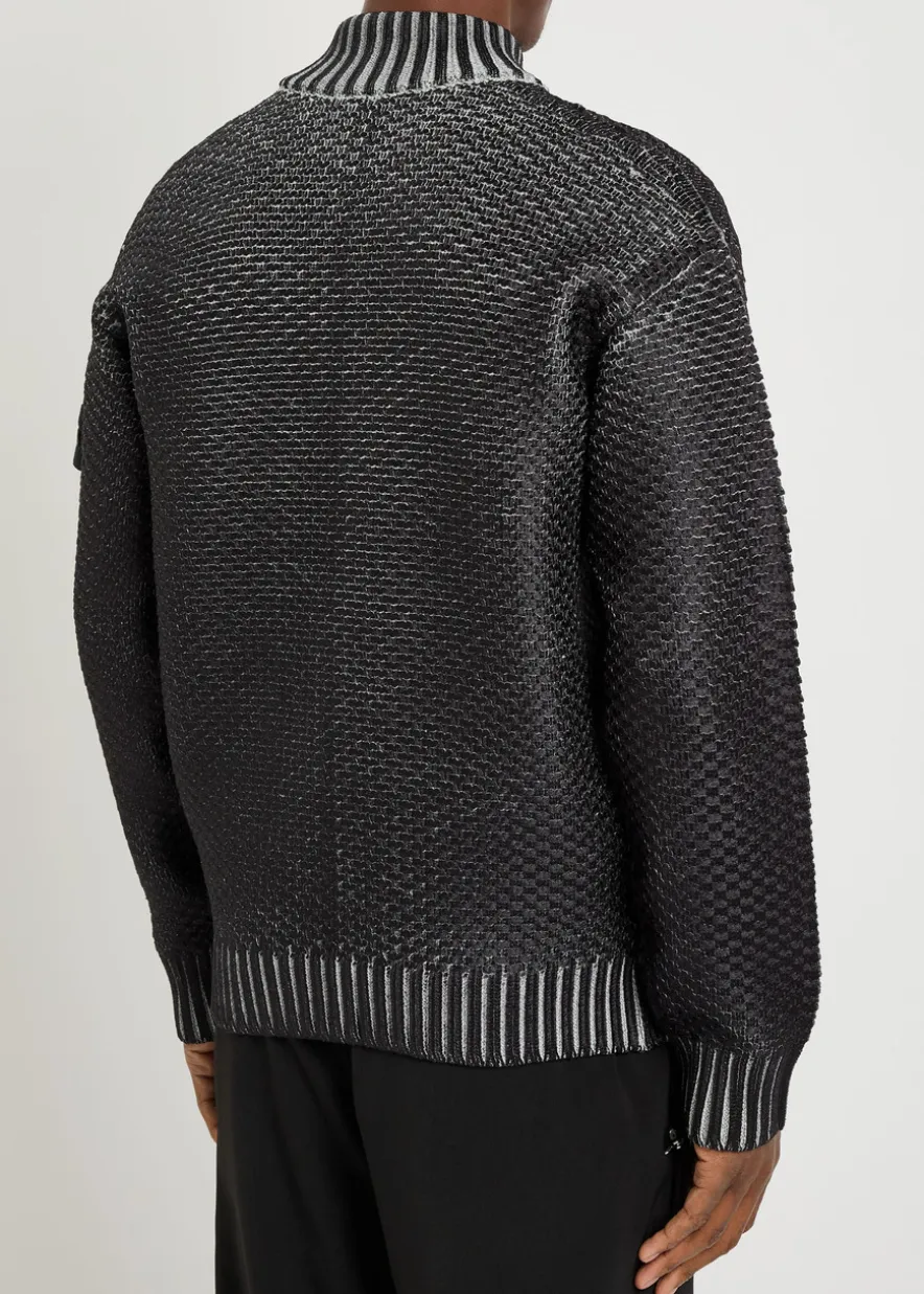 Sublimatic knit cardigan