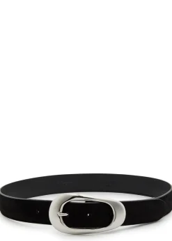 Suede belt