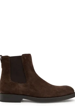 Suede Chelsea boots