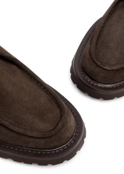 Suede Derby shoes