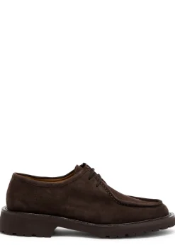 Suede Derby shoes