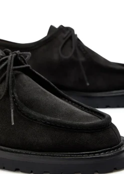 Suede Derby shoes
