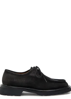 Suede Derby shoes