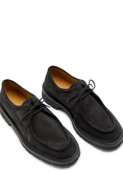 Suede Derby shoes