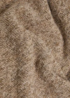 Suedehead wool jumper