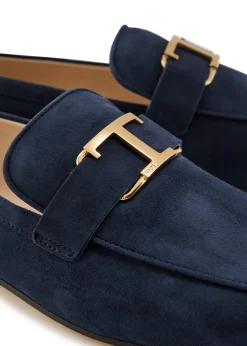 Suede loafers