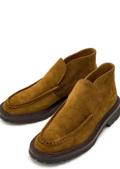 Suede loafers