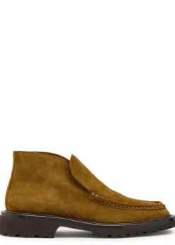 Suede loafers