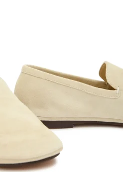 Suede loafers