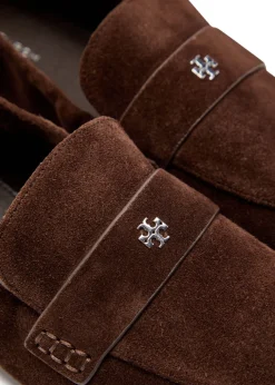 Suede loafers