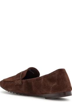 Suede loafers