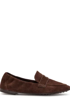 Suede loafers
