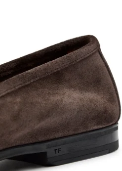 Suede loafers