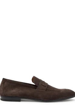 Suede loafers