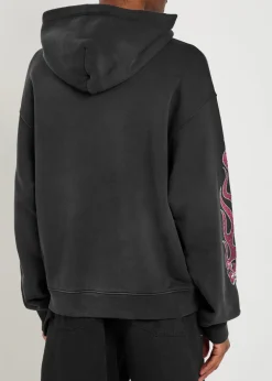 Summerland Racing hooded cotton sweatshirt