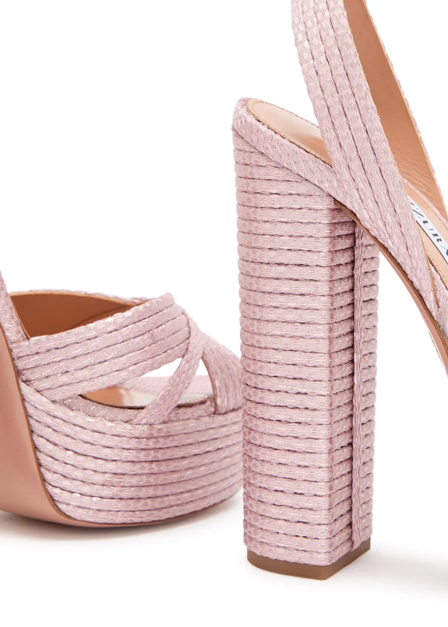 Sundance 140 ribbed woven sandals