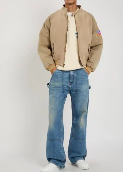 Sun Faded Championship padded cotton jacket