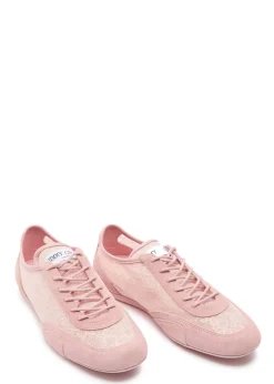 Sunny panelled lace sneakers
