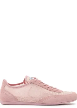 Sunny panelled lace sneakers