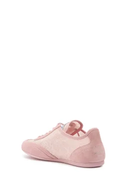 Sunny panelled lace sneakers