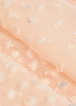 Sunrise sequin-embellished tulle gown