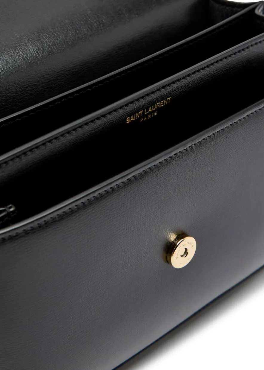 Sunset leather cross-body bag