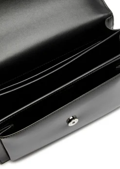 Sunset medium patent leather shoulder bag