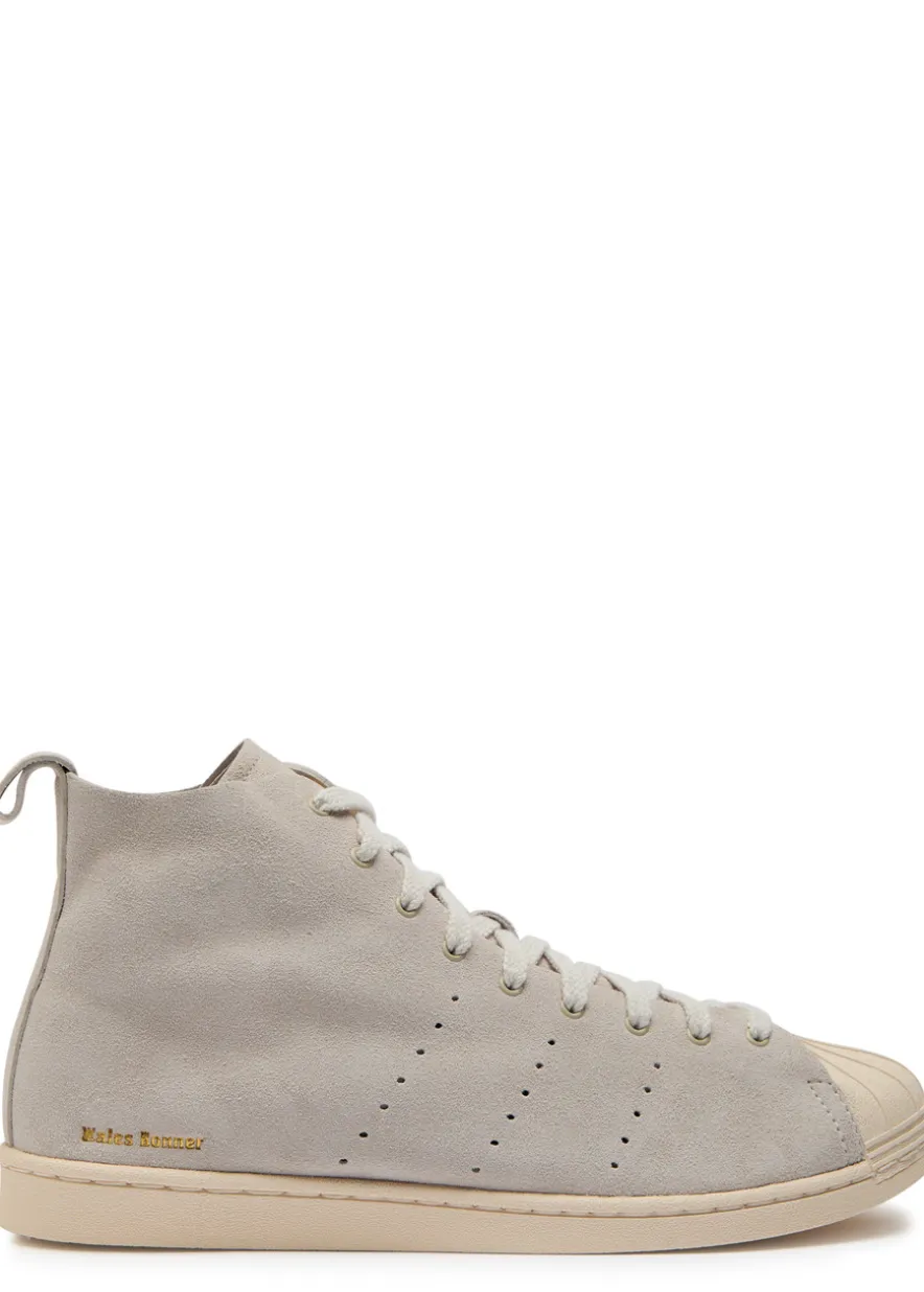 Superstar brushed suede sneakers