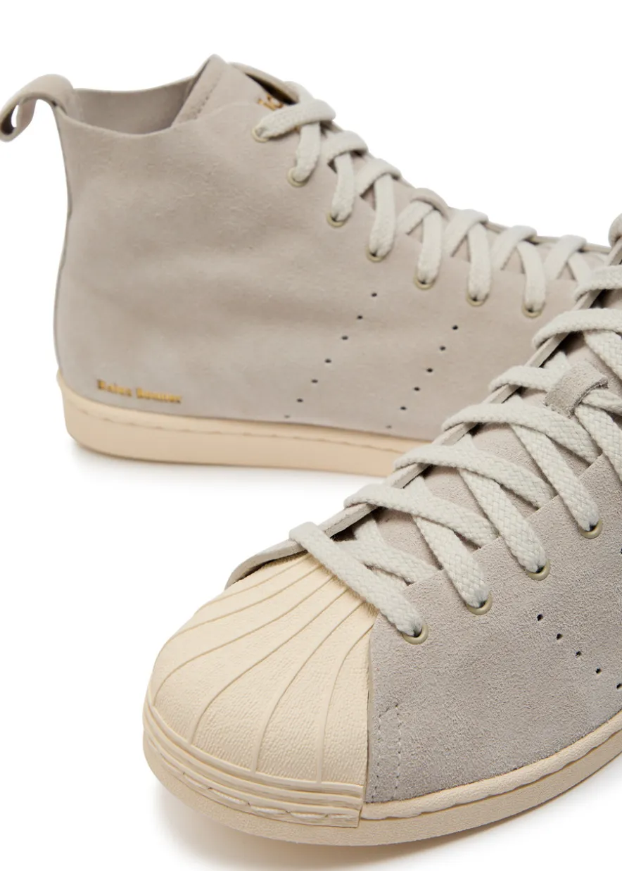 Superstar brushed suede sneakers