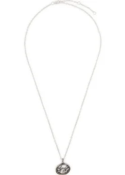 Superstar pendant plated necklace