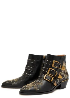 Susanna 40 studded nappa leather ankle boots